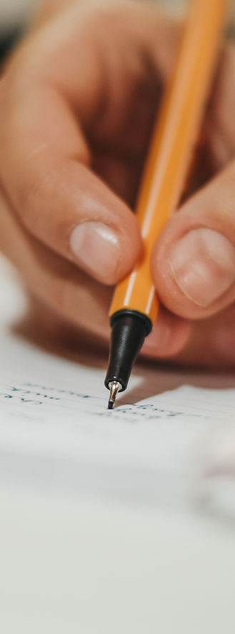Schreiben mit Stift