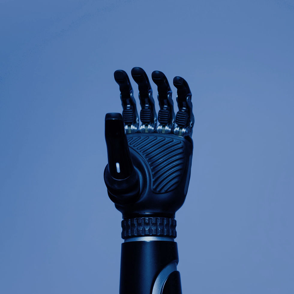 Gesto della mano robotica