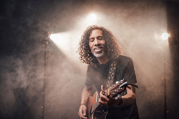 Musician on Stage