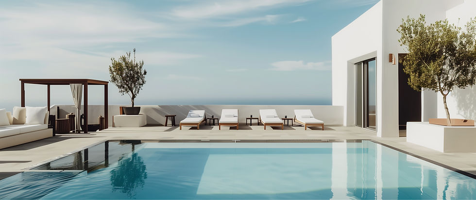 Luxury Poolside View
