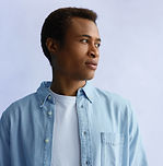Man In Blue Shirt