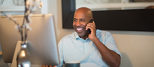 Businessman on Phone