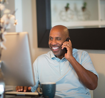 Businessman on Phone