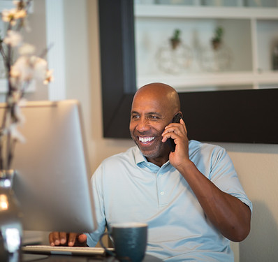 Businessman on Phone