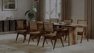 Antique Dinning Table and Chairs