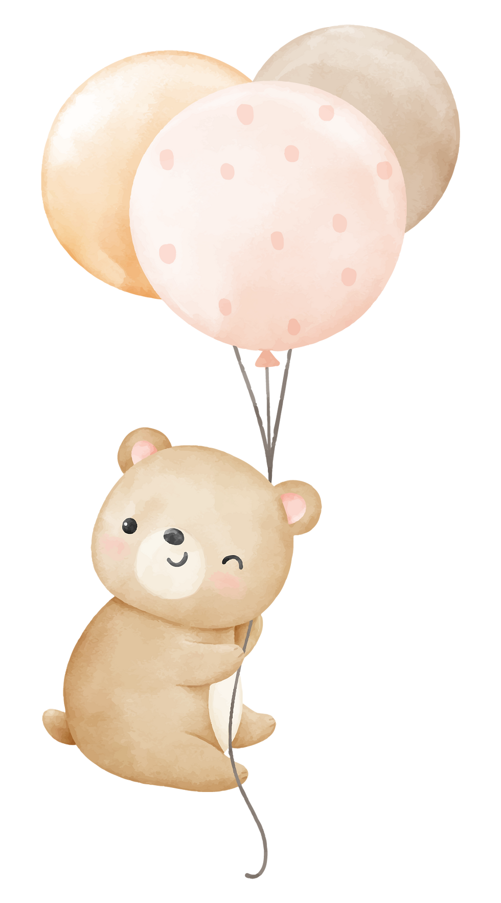 Bear With Balloons