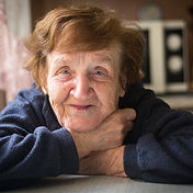 Portrait of an aged person