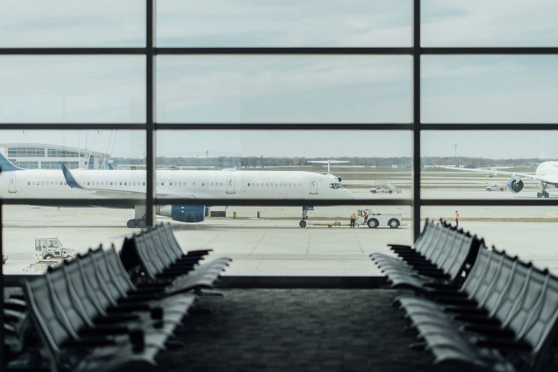 Airport Terminal View
