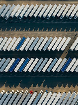 Aérea del estacionamiento