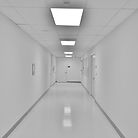 White Hospital Hallway
