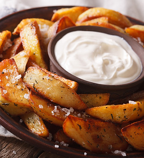 Potato Wedges Dish
