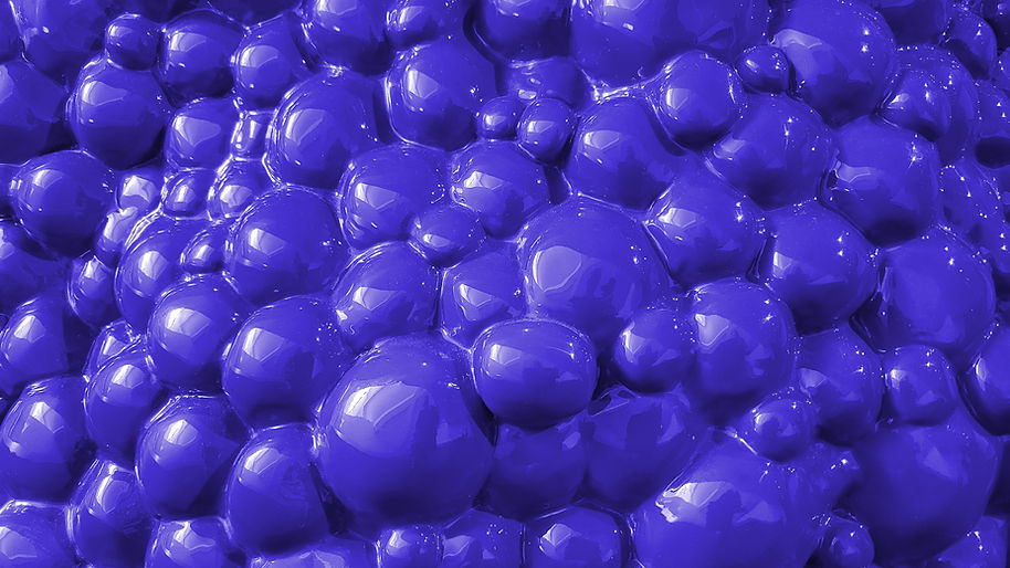 Glossy Purple Spheres
