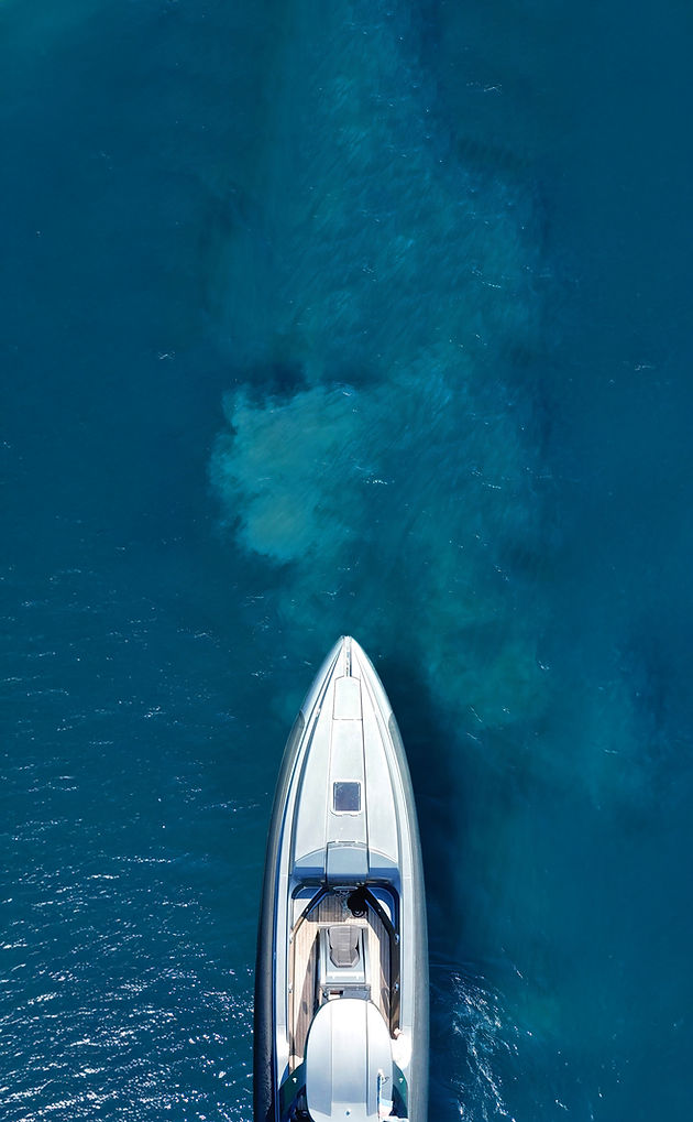 Luxury Yacht Aerial