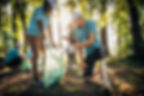 Volunteers Cleaning Park
