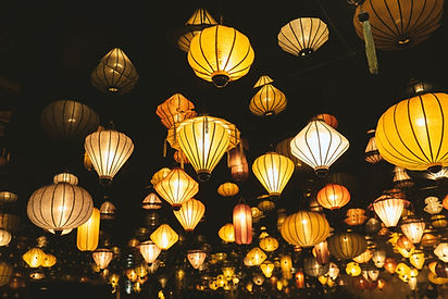 Hanging Paper Lanterns
