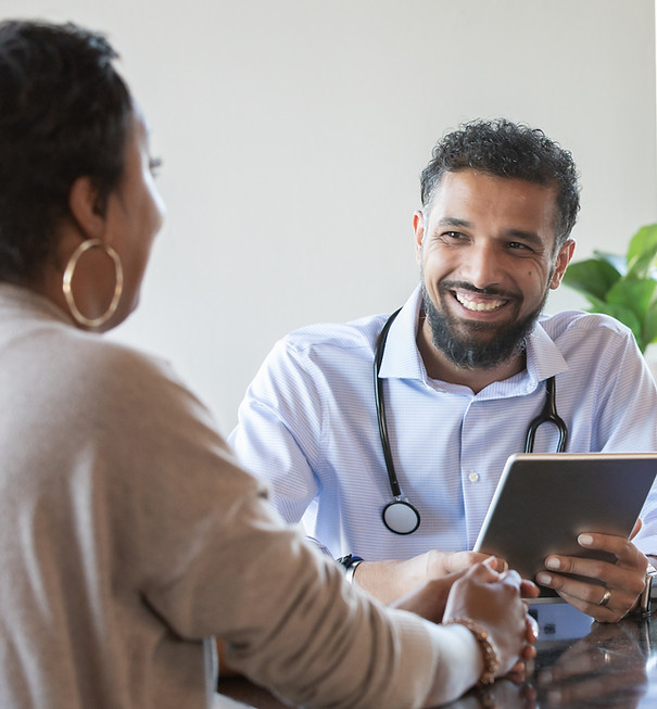 Doctor Consults Patient
