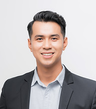 Smiling junior Asian entrepreneur