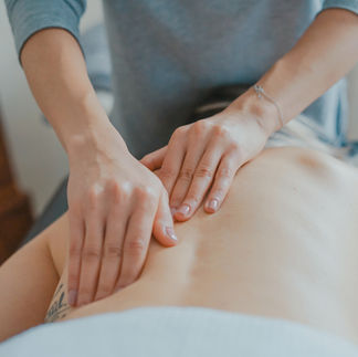 Lower back massage