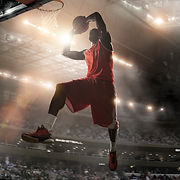 Basketball Dunk Moment