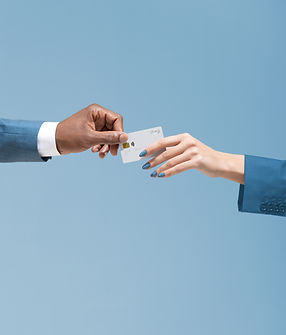 Carte de crédit de passage