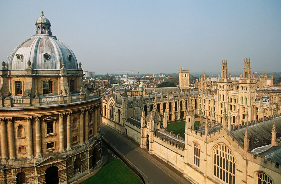 All souls college and radcliffe camera