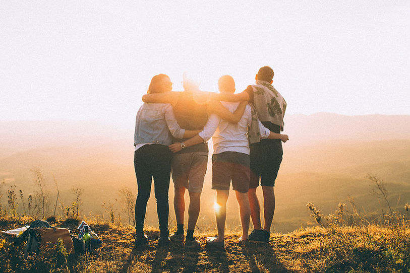Group Hug Outdoors