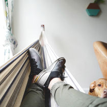 Relaxing on a Hammock