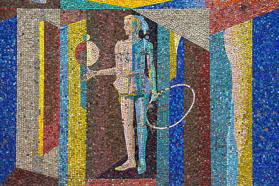 Mosaic of Woman