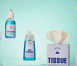 Sanitization Products Display