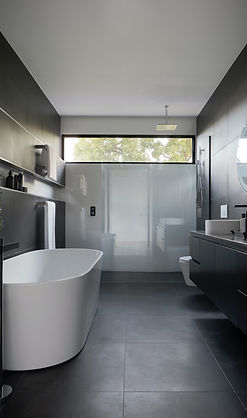 Modern bathroom renovation, ultra-modern