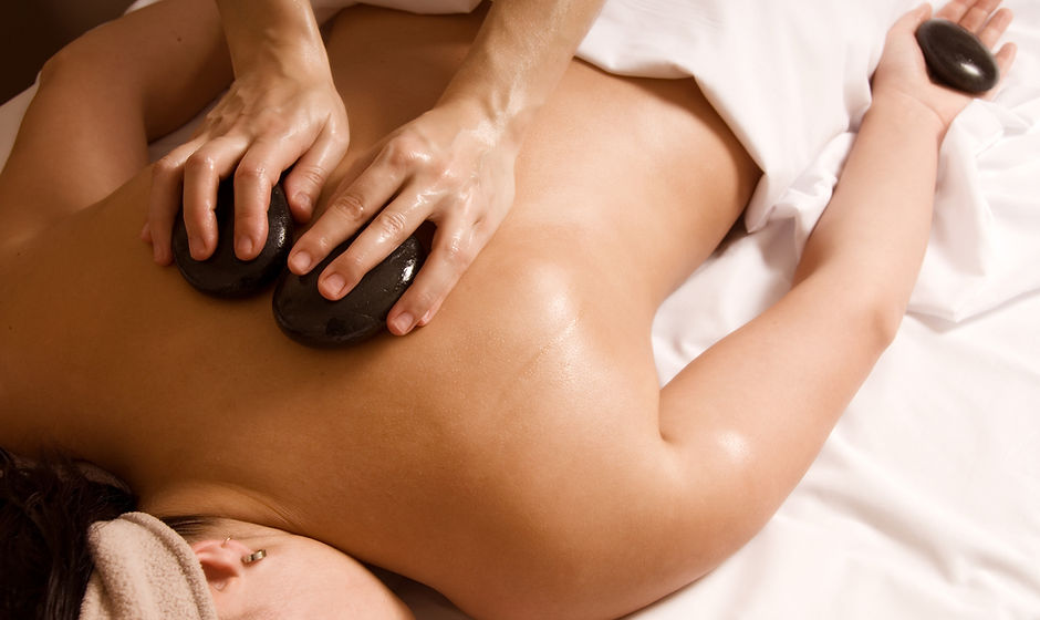 Hotstone-rugmassage