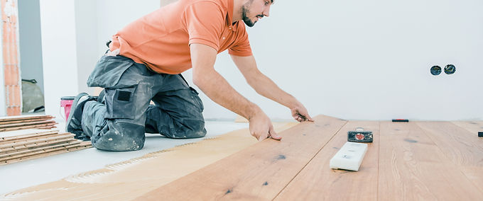 Installazione pavimento in legno