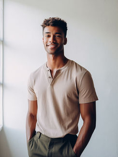 young man