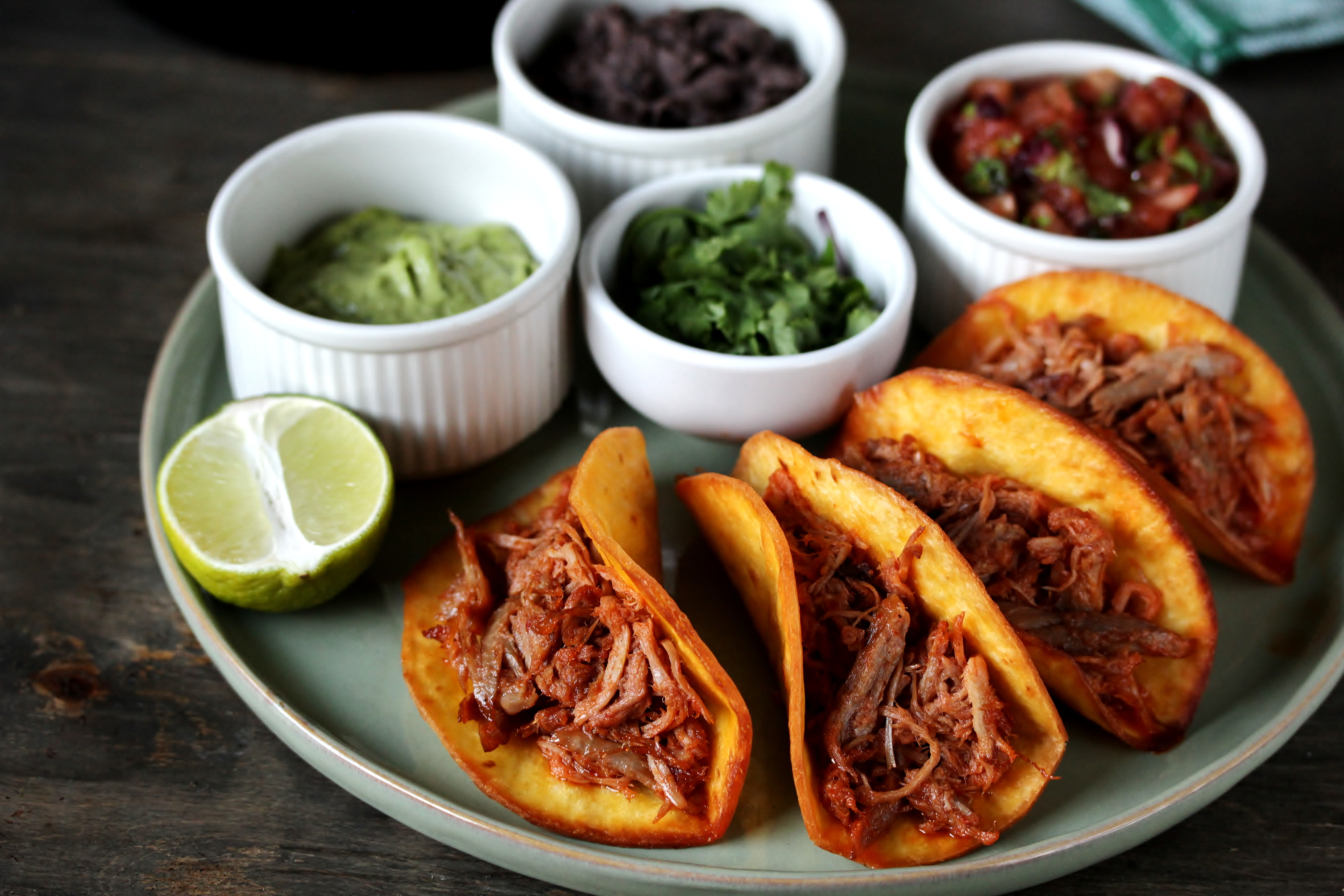 Arranged Food and Objects