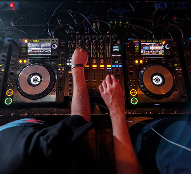 Mezclador de audio para DJ