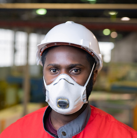 Worker Wearing Safety Gear