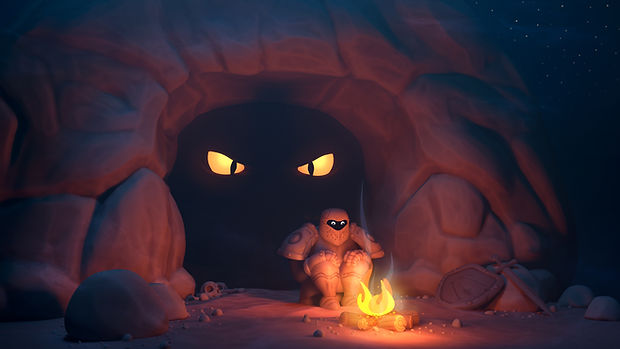 Man and Dragon