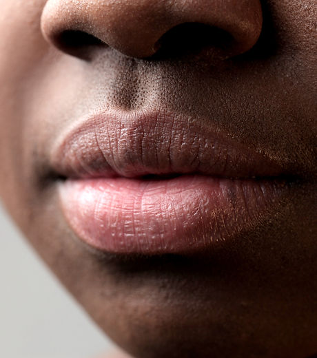 Mouth and lips area