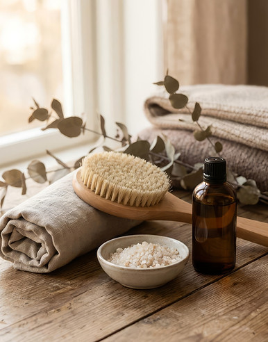 Spa Essentials Display
