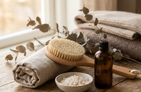 Spa Essentials Display