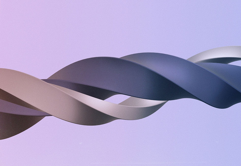 Twisting Ribbon Design