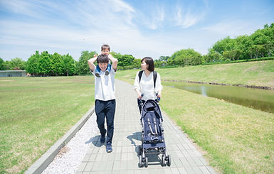 Family at the Park