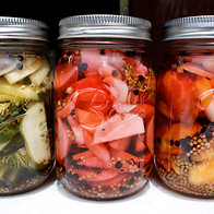 Pickled Vegetables Jars