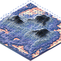 Malla de terreno 3D