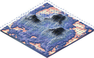 3D地形の視覚化