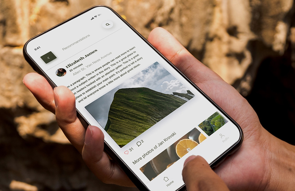 Using Smartphone Outdoors