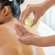 massage thaï à l'huile musculaire profond