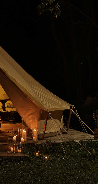 Cozy Glamping Tent