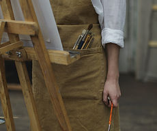 Artist and Easel
