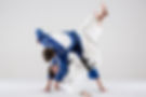 Judo Practitioners Grappling